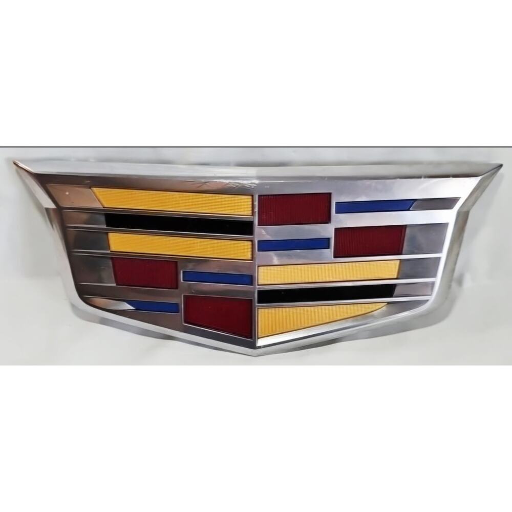 OEM GM Cadillac Front Grille Crest Logo Emblem Part# 23182045 Escalade 2015-2024
